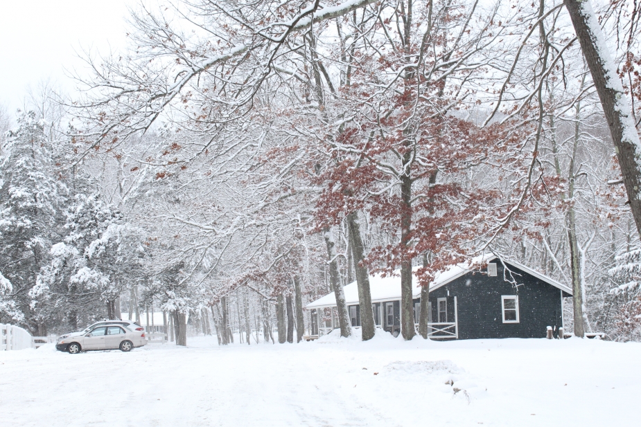Beautiful Winter Landscape of Dover WOA Headquarters