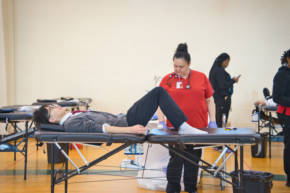 WOA Hosts Red Cross Blood Drive with Olivet Academy