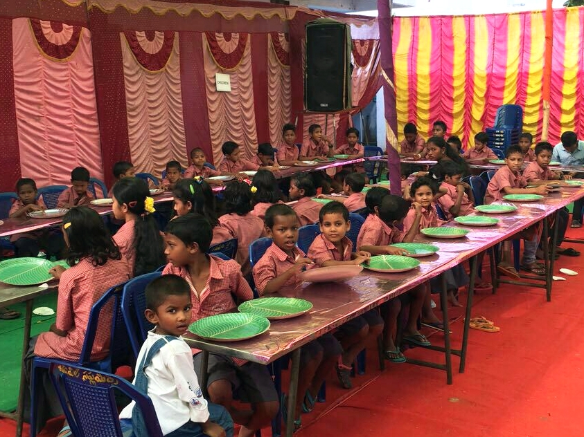 Children at “Serve for Christ” orphanage near the Andhra-Orissa border in India.