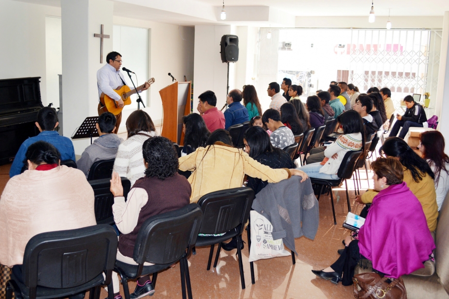 Emanuel Church in La Paz, Bolivia, is experiencing fast growth in congregation by diverse outreach efforts and programs to reach the community.